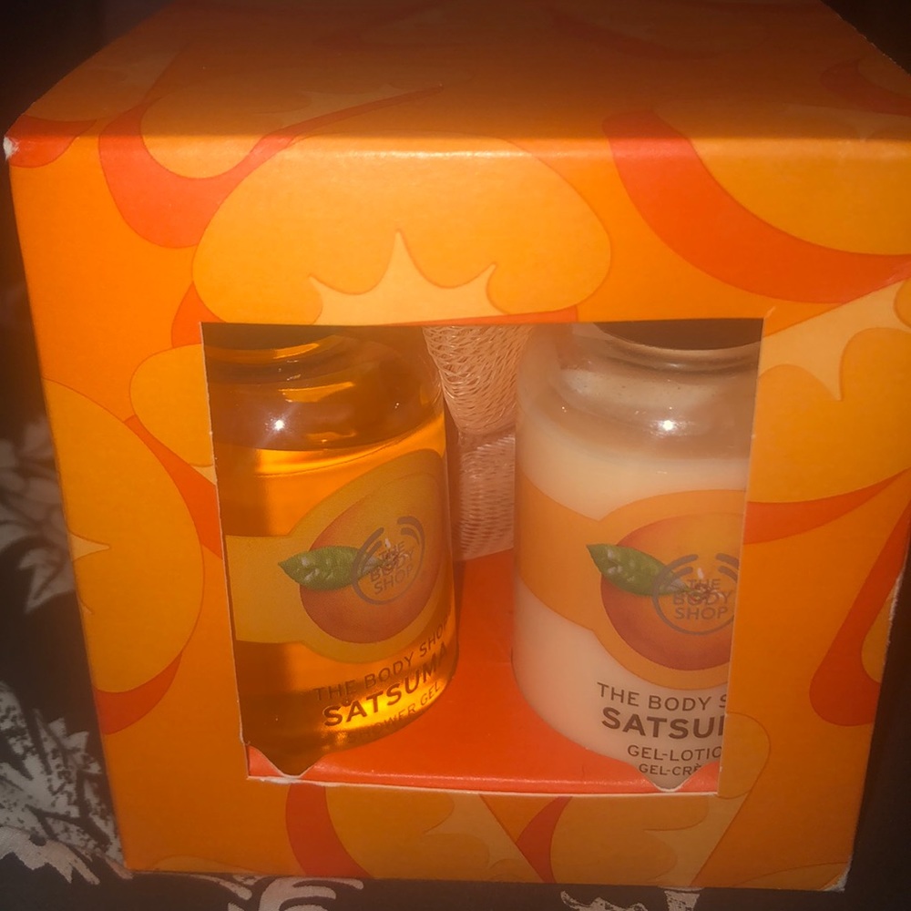 The Body Shop Satsuma gift set